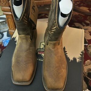 Irish Setter Red Wing Shoes Men's Tan Leather Western Boots